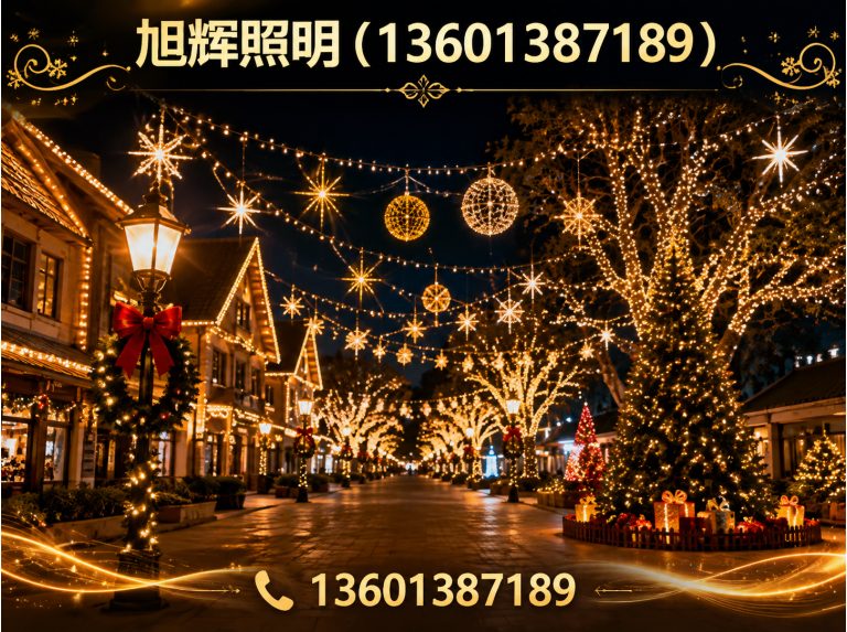 朝阳节日灯饰展示图
